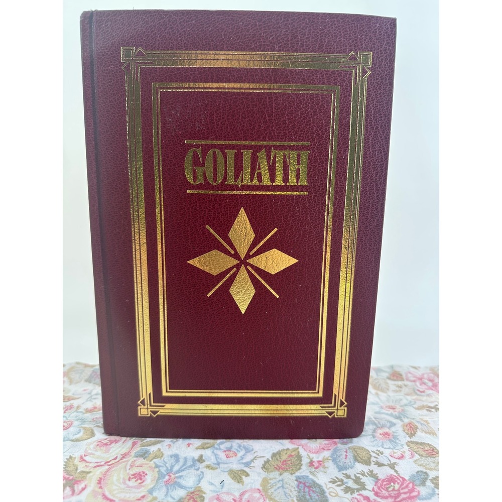 Goliath The Life of Robert Schuller James Penner 1992 Hardcover Burgundy Gold
